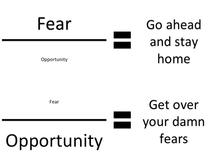 Get over your fears